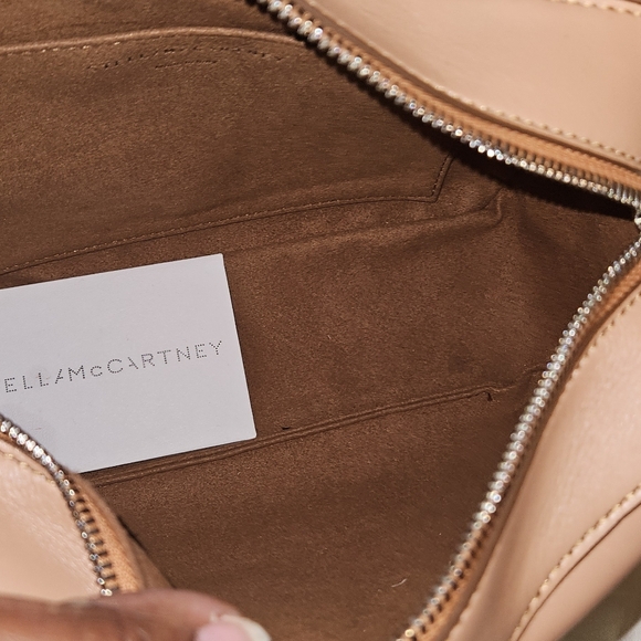 STELLA MCCARTNEY Linea Vegan Leather Crossbody/  Shoulder Bag - Picture 2 of 4
